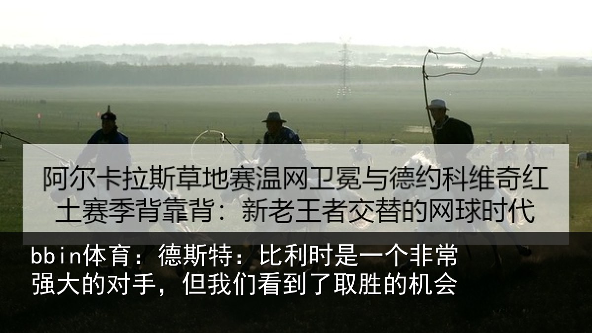 bbin体育:德斯特:比利时是一个非常强大的对手,但我们看到了取胜的机会